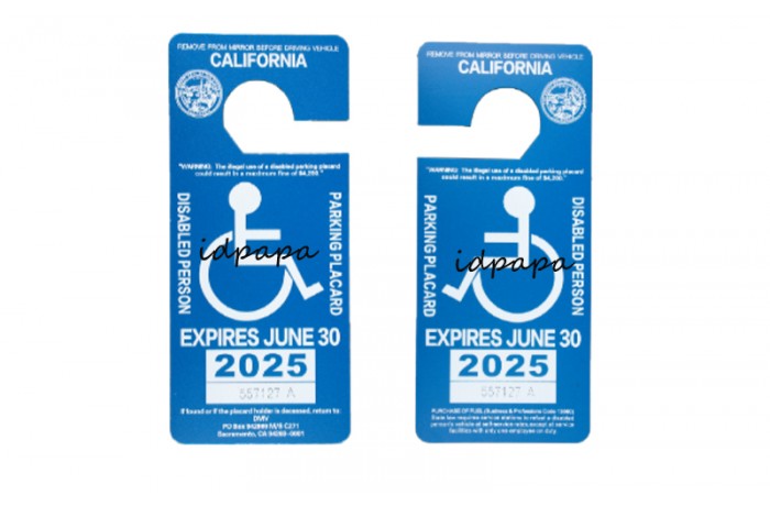 California Disable Parking Permit 700x460 